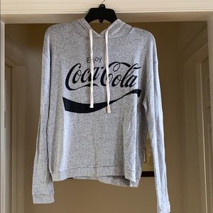 Lightweight Knit Coca-Cola Sweatshirt!